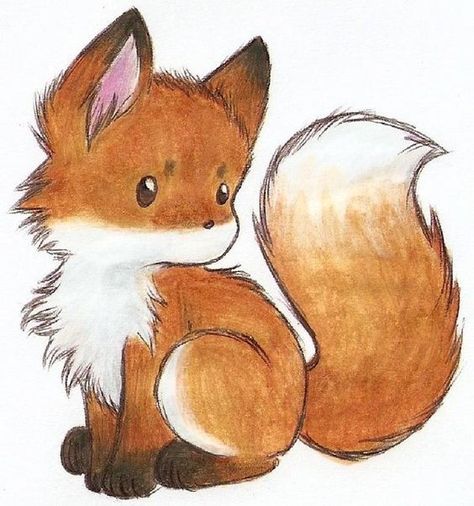 A Drawing, Fox, Deviantart, I Love