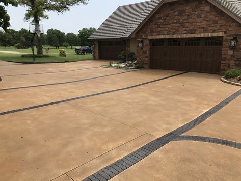 Recreate Outdoor Concrete with DCI Concrete Overlay. Integrally color or acid stain concrete overlay for patios, pool decks, walkways and driveways. Stained Concrete Driveway, Stamped Concrete Driveway, Concrete Dye, Concrete Pathway, Concrete Pigment, Concrete Stain, Concrete Overlay, Smooth Concrete, Concrete Sealer