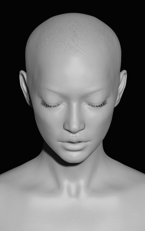 3d Karakter, Face Anatomy, Anatomy Sculpture, 얼굴 드로잉, Jane Doe, Digital Sculpture, 얼굴 그리기, 3d Modelle, Arte Sketchbook