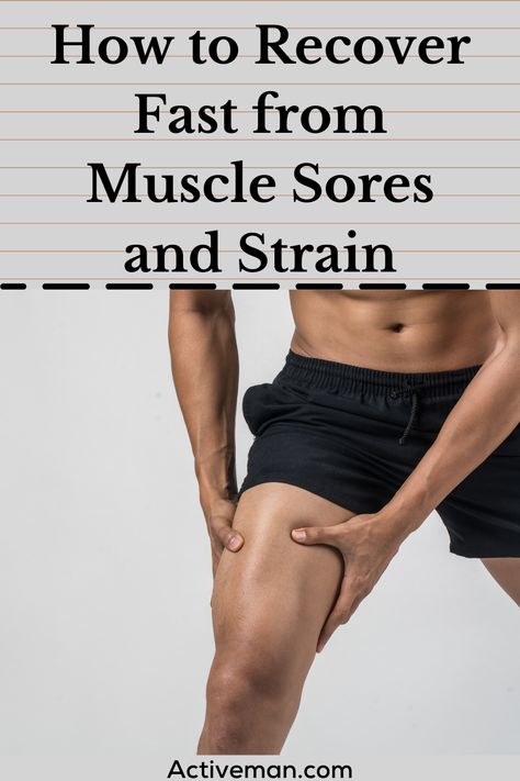 Pulled Muscle In Leg, Muscle Pain Relief Remedies, Sore Muscles After Workout, Leg Muscle Pain, Sore Muscle Relief, Quad Muscles, Calf Cramps, Muscle Stretches, Pain Relief Remedies