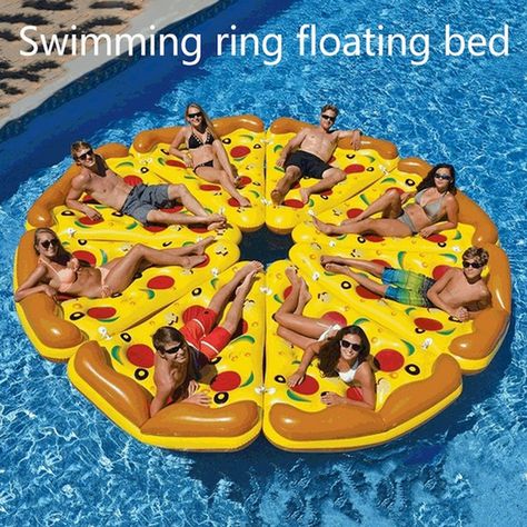 Pizza Pool Float, Giant Pool Floats, Inflatable Pool Toys, Pool Floats For Adults, Water Hammock, Swimming Pool Toys, Pool Rafts, Swimming Pool Floats, Inflatable Float