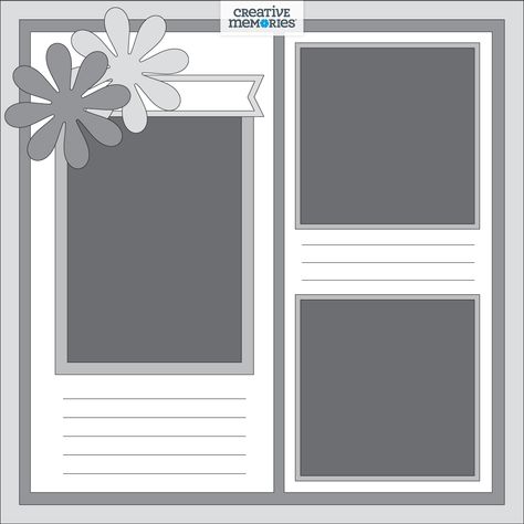 Scrapbooking Borders, Book Anime, Frames Design Graphic, خريطة ذهنية, Kiwi Lane Designs, Beautiful Scrapbook Layouts, Creative Memories Scrapbooking, Simple Scrapbook, Diy Crafts For Adults