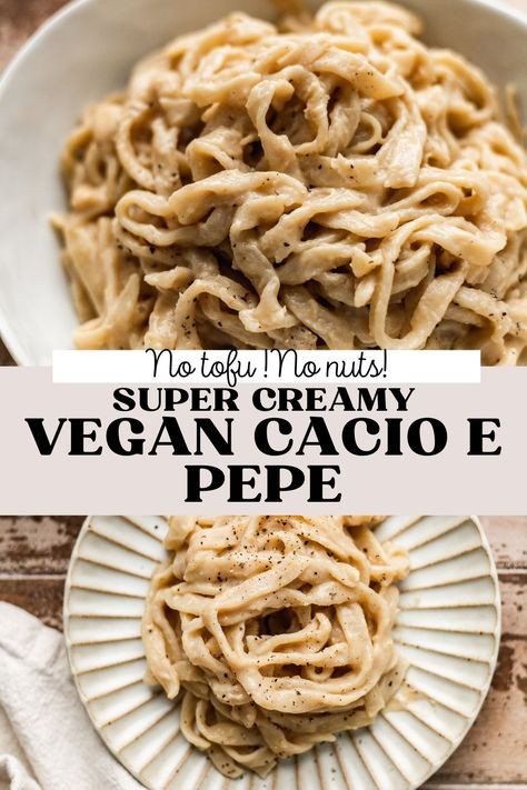 Vegan Pasta Recipes Homemade, Vegan Pasta Recipe, Vegan Diner, Vegan Pasta Dish, Vegan Kids Recipes, Quick Vegan Meals, High Protein Vegan Recipes, Vegan Recipes Beginner, Vegan Pasta Recipes