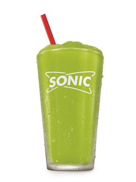 Sonic Pickle Slushie Recipe, Pickle Slushie Recipe, Sonic Drinks, Nutritional Breakfast, Sonic Drive In, Slushie Recipe, Fast Food Items, Juice Flavors, Pickle Juice