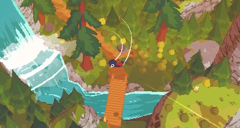 A Short Hike Game, A Short Hike, Choose Your Own Path, Relaxing Game, Command And Conquer, River Bank, Nintendo Switch Games, Single Player, Cute Cartoon Animals