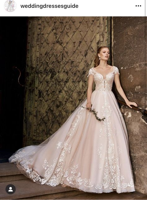 Great silhouette/neckline, shapes, dress details New Bridal Dresses, Princess Bride Dress, Princess Bridal Gown, Pakistani Wedding Dress, Organza Skirt, Boho Wedding Dress Lace, Custom Wedding Dress, Rose Lace, Blush Dresses