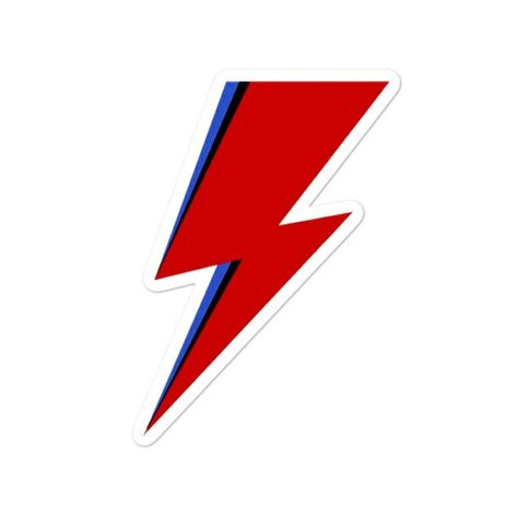 David Bowie Stickers, David Bowie Lightning Bolt, David Bowie Aladdin Sane, Bowie Aladdin Sane, Thunder Strike, Aladdin Sane, Mr. Beast, Buick Logo, Lightning Bolt