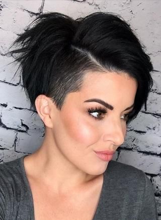 Long Pixie Cut, Curly Pixie Hairstyles, Long Pixie Hairstyles, Textured Pixie Cut, Long Pixie Cuts, Hair Undercut, Short Hair Undercut, Edgy Short Hair, Long Pixie