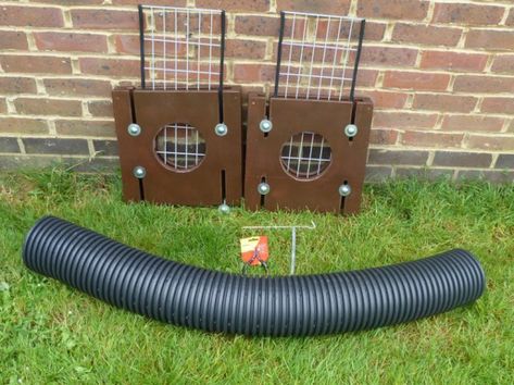 Bunny Bomb about Tunnel system - Bomb about-Tom Rabbit Things, Bunny Tunnel, Rabbit Tunnel, Rabbit Habitat, Plastic Alternatives, Wendy House, Bunny Cages, Hutch, Rabbits