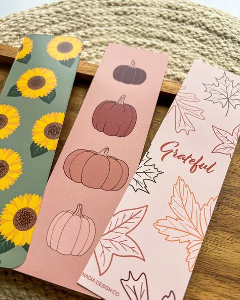 Cutest autumn bookmark bundle 🍁 #christianbookmarks #biblebookmarks #autumnthings #gifts #biblegifts #christiangifts Autumn Bookmark, Christian Gifts, Bible, Gifts, Design