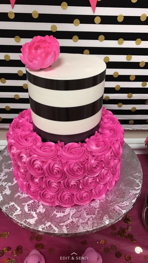 El Bollio Bakery is the BEST!!!! Amazing customer service & delicious, beautiful cakes! Birthday Surprise For Mom, Kate Spade Party, Kate Spade Bridal Shower, Mom Party, 40th Birthday Cakes, Bridal Shower Cake, 40th Birthday Parties, Birthday Surprise, Birthday Cupcakes