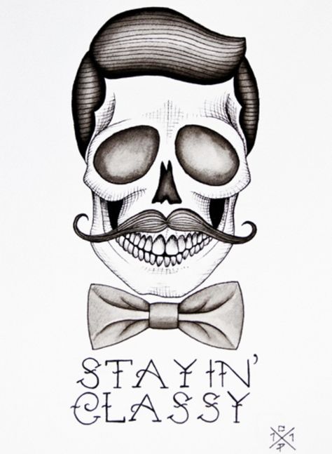 one fancy skeleton Skulls Drawing, A Skull, Stay Classy, Skull Tattoos, Skull And Bones, Memento Mori, Skull Art, Flash Tattoo, Tattoo Studio