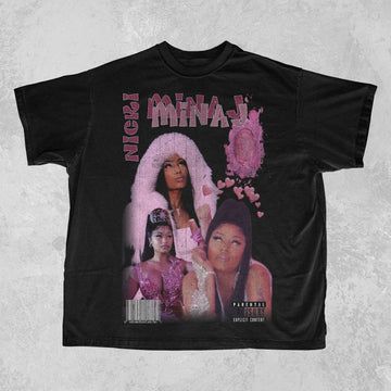 90s Shirts Graphic Tees, Miley Whats Good, Nicki Minaj Shirt, Queen Of Rap, Nicki Minaj Concert, Nicki Minaj Outfits, Rapper Shirts, 90s Shirts, Rare Breed