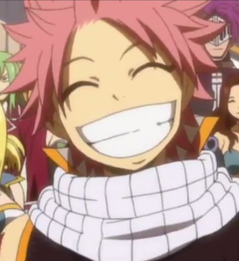 Natsu Dragneel, smiling, cute; Fairy Tail Natsu Smile, Fairy Tail Pictures, Fairy Tail Ships, Natsu Dragneel, Cute Fairy, Fairy Tail, Favorite Character, Pikachu, Fairy Tales