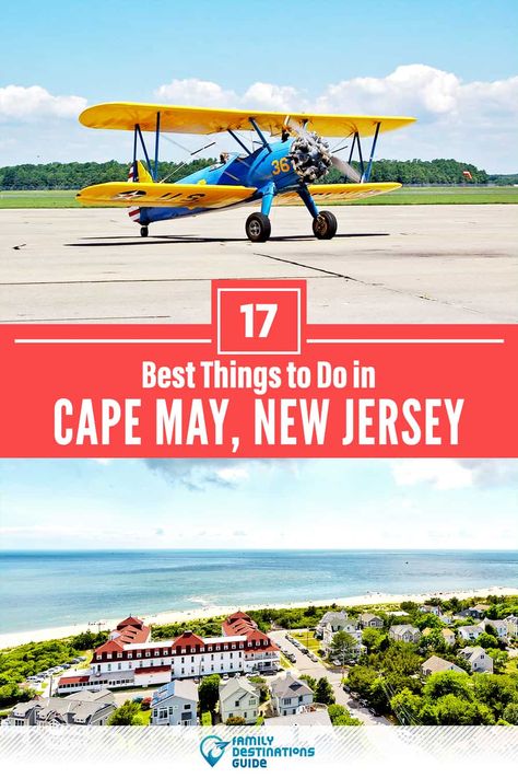 17 Best Things to Do in Cape May, NJ — Top Activities & Places to Go! Indoor Things To Do, Best Weekend Trips, Nj Beaches, Cape May New Jersey, Wildwood Nj, Capes For Kids, Cape May Nj, Things To Do With Kids, Family Destinations