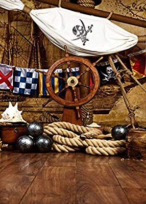 Pirates Ship, Nautical Background, Ship Deck, Ship Photo, Baby Photography Backdrop, Photo Studio Background, Studio Backdrops Backgrounds, Baby Backdrop, Flag Pillow