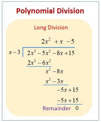 Division Of Polynomials, Polynomials Activity, Algebra Equations Worksheets, Polynomials Worksheet, Synthetic Division, Ged Math, Trigonometry Worksheets, Equations Worksheets, Long Division Worksheets