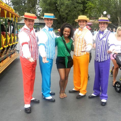 Disneyland Solo with Dapper Dans in red, blue, yellow and purple along with NikkyJ. | Solo Travel | Theme Park | Florida Disneyland Itinerary, Disney World On A Budget, People Traveling, Trip To Disney World, Disneyland Hotel, Main Street Usa, Dapper Dan, Universal Orlando Resort, Downtown Disney