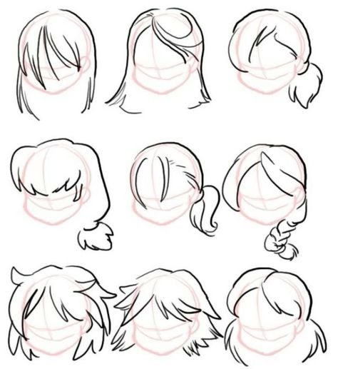 Take Care Of Wavy Hair, Hair References Drawing, Uneven Haircut, Easy Hair Drawings, Hairstyle Art, Easy Routine, Effortless Waves, Chibi Hair, Pelo Anime