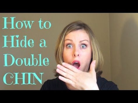 Hide A Double Chin, Short Hairstyles For Oval Faces, Double Chin Hairstyles, Hairstyles For Oval Faces, How To Pose For Pictures, Hairstyles For Fat Faces, Chin Exercises, Oval Face Hairstyles, Hair Catalog