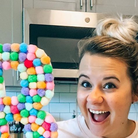 Montana Riley on Instagram: "This is your sign to DIY some Pom Pom letters for your classroom 🌈😍 I love love love when you all tag me in your posts and stories showing your pom pom letters!! Keep reading to learn how to make your own ⤵️ Last summer I had a fun little vision of colorful, pom pom “read” letters for my classroom and looked everywhere for ones already made but they were all so expensive. I decided to pick up these plain wooden letters from @michaelsstores, some gorilla glue and I Pom Letters, Pom Pom Letters, Read Letters, Gorilla Glue, I Love Love, Teacher Inspiration, My Classroom, Preschool Teacher, Love Love Love