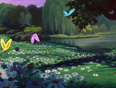 Alice In Wonderland 1951, Foto Disney, Disney Version, Disney Background, Old Disney, Disney Aesthetic, Disney Alice, Disney Studios, Disney Springs