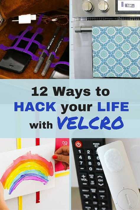 Velcro Ideas Life Hacks, Velcro Organization Hacks, Burdock Plant, Learning To Sew, Velcro Tape, Sewing Courses, Cleaning Guide, Small But Mighty, Diy Furniture Easy