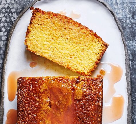 Orange Drizzle Cake, Blood Orange Cake, Lemon Pistachio Cake, Orange Polenta Cake, Pistachio Cake Recipe, Lemon Pistachio, Polenta Cake, Drizzle Cake, Pistachio Cake