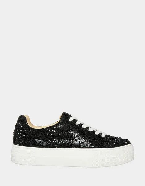 Put a little sparkle in your step with the SIDNY all-over rhinestone platform sneakers. These sparkly sneakers can be paired with your best dress or favorite jean, offering a combination of glamour and comfort in style. The SIDNY is available in a variety of captivating colors and prints to make any look a little more luxurious! #betseyjohnson #blacksparklesneakers #AD Sparkly Sneakers, Bride Sneakers, Rhinestone Sneakers, Sparkly Shoes, Best Dress, Rhinestone Shoes, Handcrafted Accessories, Lace Up Sneakers, Lacing Sneakers