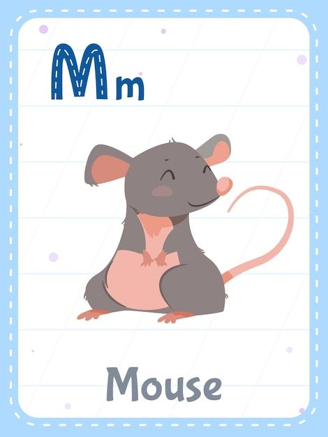 M Is For Mouse, Vector Alphabet, Vocabulary English, S Alphabet, Alphabet Wall, Kids English, Letters For Kids, Alphabet Flashcards, Handy Dandy