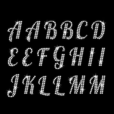 Amazon.com: Monogram Alphabet Iron On Rhinestone Crystal T-Shirt Transfer by JCS Rhinestones Monogram Alphabet Letters, Option Quotes, Diy Bling, Iron On Letters, Town Names, Rhinestone Letters, Iron On Fabric, T Shirt Transfers, Monogram Alphabet