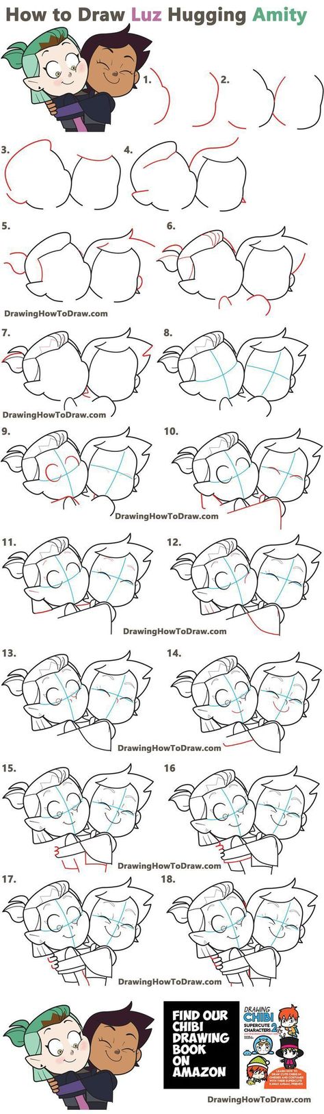 How To Draw Amity Blight, Owl House Painting Ideas, How To Draw Owl House Characters, Amity Full Body The Owl House, Collar De Amity Blight, Owl House Hairstyles, The Owl House Drawing Base, How To Draw Luz From The Owl House, The Owl House Embroidery