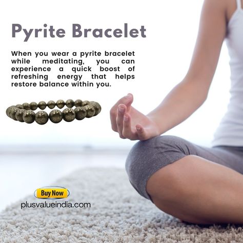 pyrite bracelet Pyrite Crystal Meaning, Pyrite Benefits, Pyrite Meaning, Energy Drain, Pyrite Bracelet, Pyrite Pendant, Reiki Healing Crystals, Leadership Qualities, Pyrite Crystal