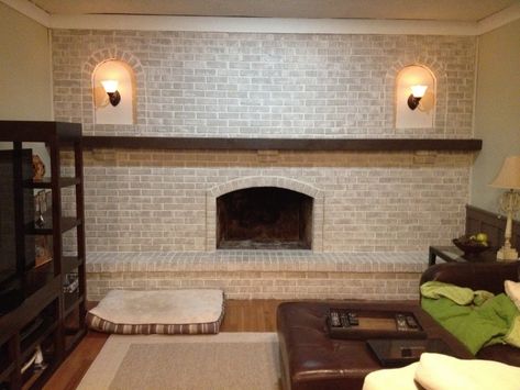 Update 70s Fireplace, Brick Fireplace Wall Makeover, 1970 Fireplace, Half Wall Brick Fireplace, 1970s Fireplace Makeover, 70s Brick Fireplace Makeover, 1970 Fireplace Makeover, 70s Brick Fireplace, 70s Fireplace Makeover Stone