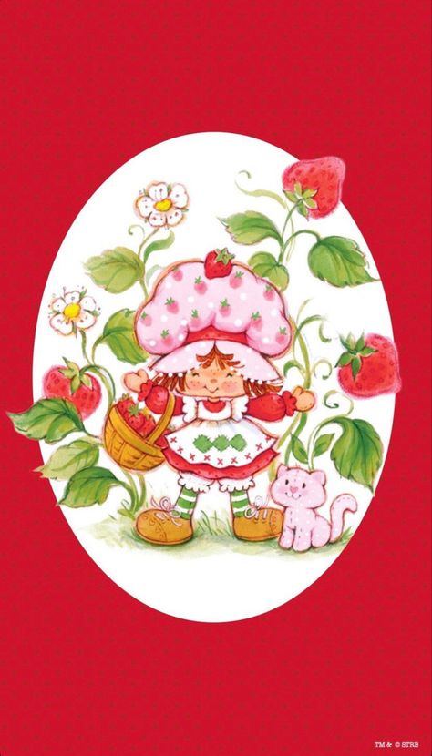 Strawberry Shortcake Wallpaper, Strawberry Shortcake Cartoon, Cartoons 80s 90s, Strawberry Shortcake Characters, New Wallpapers, Vintage Strawberry Shortcake, Hello Kitty Iphone Wallpaper, Kid Character, Wallpapers Iphone