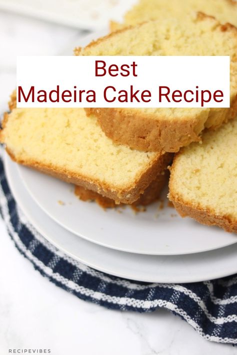 Easy madeira cake recipe. Moist, spongy and delicious. Makes use of few ingredients and this is the best madeira cake recipe. Medira Cake, Maderia Cake Recipe, Madera Cake Recipe, Madeira Cake Recipe Moist, Madeira Cake, Madera Cake, Easy Madeira Cake Recipe, Madeira Cake Recipe Mary Berry, Maderia Cake