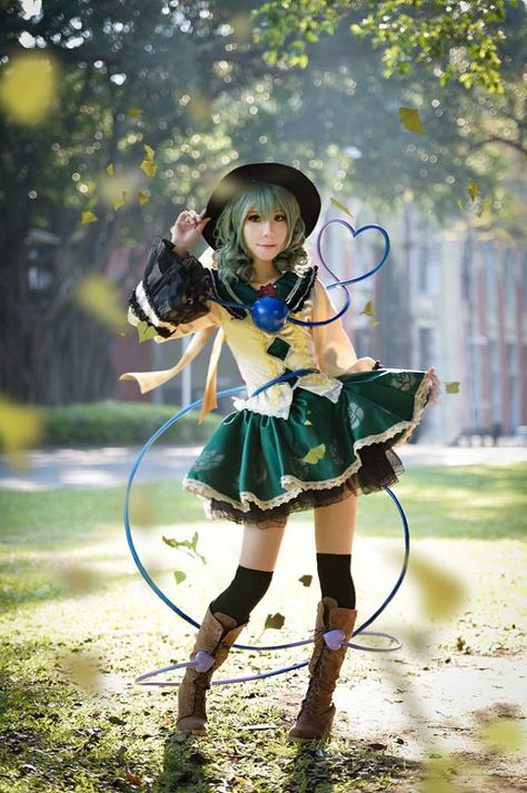 Touhou: Koishi Komeiji cosplay Touhou Cosplay, Koishi Komeiji, Hot Anime Cosplay, Anime For Life, Cosplay Cute, Cosplay Characters, Amazing Cosplay, Cute Cosplay, Cosplay Dress