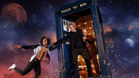 Amy on Twitter: "Series 8 and Series 9. Positively stellar. #DoctorWho #PeterCapaldi #JennaColeman https://t.co/lP4yKmfH7O" / Twitter Kris Marshall, Doctor Who Poster, New Doctor Who, Doctor Who Tv, Doctor Who 2005, Martha Jones, Catherine Tate, Jack Harkness, Bbc Doctor Who