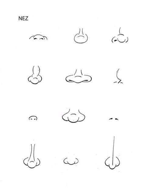 Nose Doodle Simple, Cartoon Noses, Caricature Tutorial, Facial Expressions Drawing, رسم كاريكاتير, Drawing Cartoon Faces, Cartoon Style Drawing, Nose Drawing, Drawing Cartoon Characters