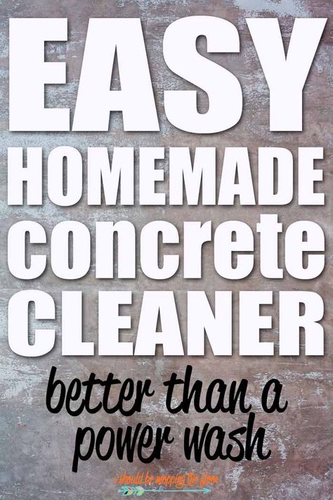 Concrete Cleaner, Mini Piscina, Clean Concrete, Homemade Toilet Cleaner, Concrete Patios, Scrub Corpo, Cleaning Painted Walls, Glass Cooktop, Deep Cleaning Tips