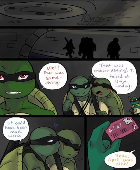 Me:Thanks,Raph.Kiss!Raph:*blush*Yep! Leo X Raph, Raph Tmnt, Tmnt Human, Tmnt Swag, Tiger Claw, Tmnt Leo, Tmnt Comics, Teenage Mutant Ninja Turtles Art, Tmnt Artwork