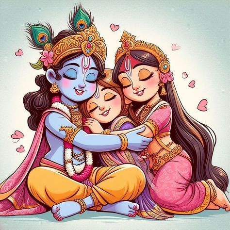 Types Of Composition In Art, Cobblestone Paving, Krishna Book, Little Krishna, Peace Illustration, Hinduism Art, Goddess Artwork, Lord Krishna Wallpapers, Krishna Radha Painting