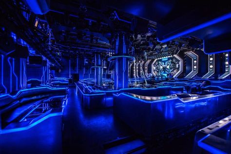 A Bar of the Year nominee, this stunning club/bar in China is like a scene from... Nightclub Design, Innovation Lab, Interior Design Awards, Futuristic Interior, Mini Bars, Retail Design Blog, Club Design, Space Station, Best Interior Design