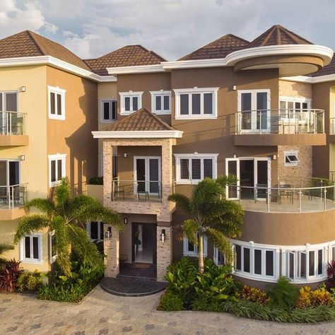 Jamaica Homes (@jamaica_homes) • Instagram photos and videos Trinidad Houses, Caribbean Homes Exterior, Houses In Jamaica, Jamaican Houses, House In Jamaica, Jamaica Homes, Apartment Exterior Design, Jamaica Villa, Jamaica House