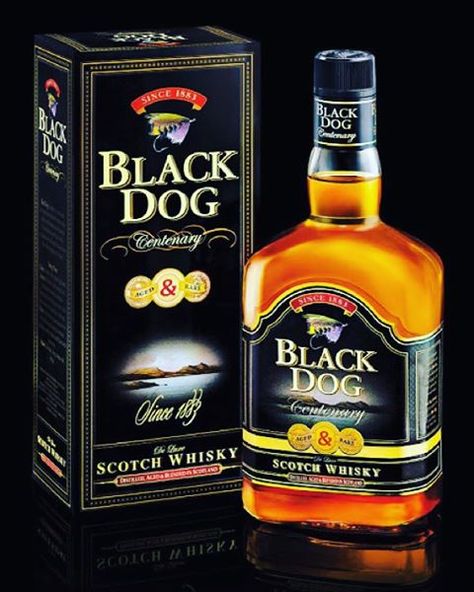 BLACK DOG CENTENARY: Sweet malt, light butterscotch, and cream, with light herbal notes on the nose. A firm body, with malt, oak, dark chocolate, and caramel in the mouth. #whiskey #bourbon #drinks #scotch #scotish #singlemalt #malt #barrel #aged #hedonism #luxury #boytoys #alcohol #cocktails #wine #vodka #beer #cigars #johnniewalker #jackdaniels #chivas #glenmorangie #cognac #style #class #gentleman #instapicture #instalike #cheers #cool Whisky Drinks, Single Malt Whiskey, Dog Beer, Strong Drinks, Blended Scotch Whisky, Whiskey Drinks, Gin Bottles, Scotch Whiskey, The Nose