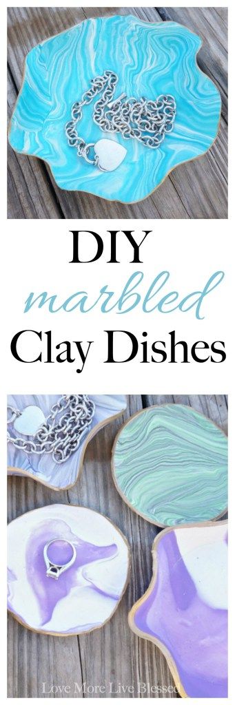 Thinking about DIY gift ideas for the holidays this year? This super easy DIY present is cheap and you can make it in less than one hour. The DIY marbled clay dishes turn out so cute you'll want to make several for yourself too. I know I did! | Christmas DIY gifts | Friend gifts | DIY clay dishes Diy Gifts For Family, Diy Gifts For Christmas, Clay Dishes, Diy Christmas Gifts For Friends, Diy Gifts Cheap, Diy Gifts For Girlfriend, Diy Christmas Gifts For Family, Diy Christmas Presents, Marbled Clay