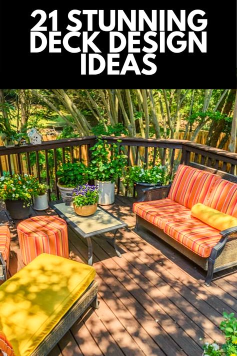 Raised Backyard Deck Ideas, Outdoor Wood Deck Ideas, Small Raised Deck Ideas, Deck Layout Ideas Floor Plans, Beautiful Decks Ideas Outdoor Living, Wrap Around Deck Decorating Ideas, 10x10 Deck Ideas, Decking Pattern Ideas, Zen Deck Ideas