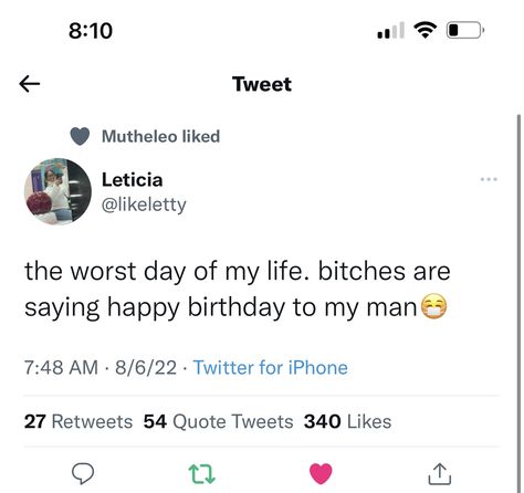 Worst Birthday Ever Quotes, Birthday Tweets For Me, Birthday Tweets, Worst Birthday Ever, Simple Love Quotes, Worst Day, Boy Quotes, Good Quotes For Instagram, Day Of My Life