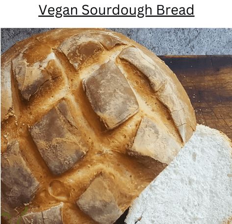 Embark on a journey of wholesome, plant-based goodness with this Vegan Sourdough Bread recipe. Crafted with the natural fermentation power of sourdough starter