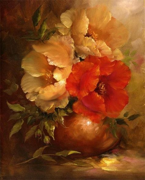 How rich is Gary Jenkins? Net Worth, Money | Net Worth Roll Gary Jenkins, Still Life Flowers, Tableau Art, Oil Painting Flowers, Still Life Art, Flower Art Painting, Arte Floral, Still Life Painting, Art Oil